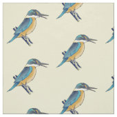 Kotare Kingfisher NZ BIRD Stoff (Muster)