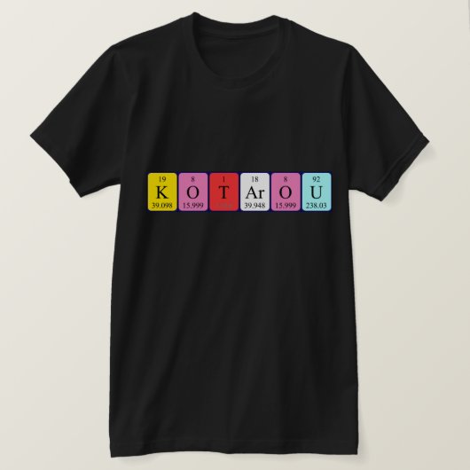 Kotarou Periodenname Shirt (Design vorne)