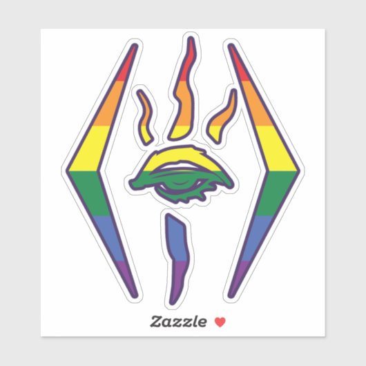 KOTD-Logo Aufkleber (Blatt)