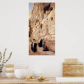 Kotel Painting von Gustav Bauernfein - Circa 1904 Poster (Küche)