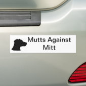 Köter gegen Mitt Autoaufkleber (Auf Auto)