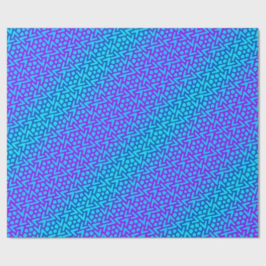 Kotev Star von David Blue Geschenkpapier (Flach)