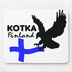 Kotka Finnland Mousepad