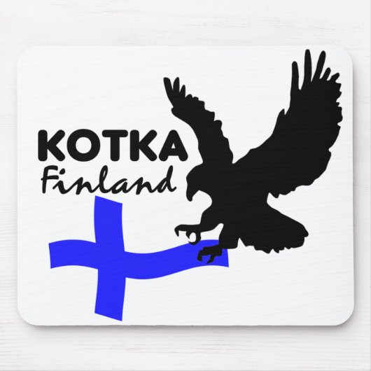 Kotka Finnland Mousepad (Vorne)