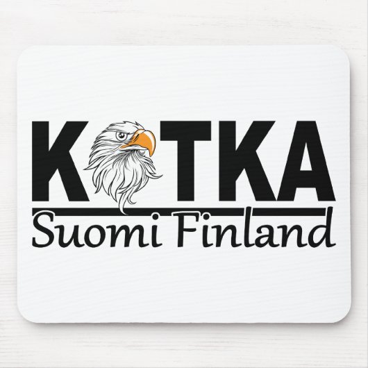 Kotka Finnland Mousepad - anpassen (Vorne)