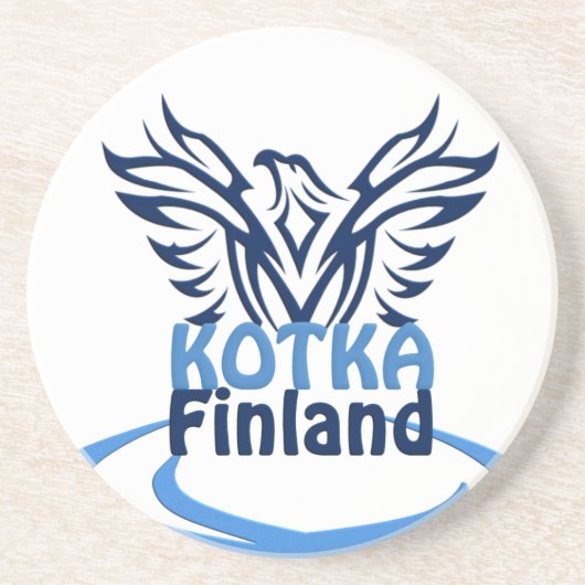 Kotka Finnland Untersetzer (Vorne)