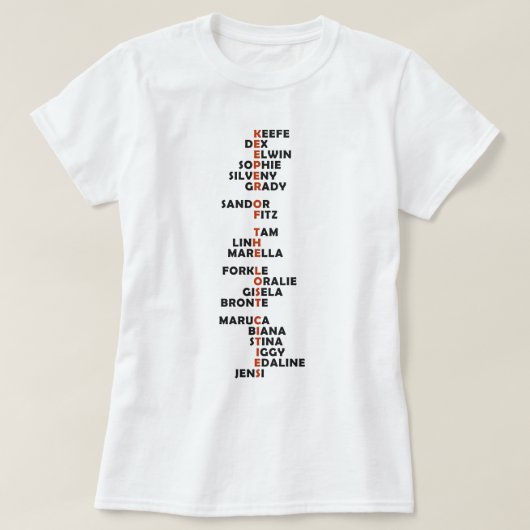 KOTLC Fan Foxfire Academy Team Foster Keefe T-Shirt (Design vorne)