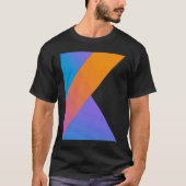 Kotlin Code Web Developer Front End Developer T-Shirt (Vorderseite)