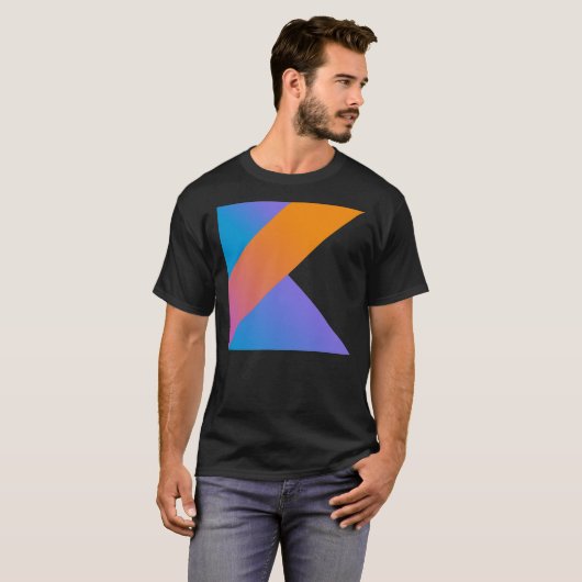 Kotlin logo t-shirt for Kotlin programmers Classic (Vorne ganz)