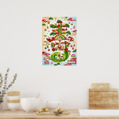 Kotobuki: Calligraphy "Celebration" Art260020004 Poster (Küche)