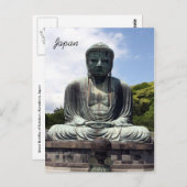Kotokuin Buddha japan Postkarte (Vorne/Hinten)