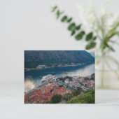Kotor Bay Montenegro Postkarte (Stehend Vorderseite)