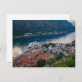 Kotor Bay Montenegro Postkarte (Vorne/Hinten)