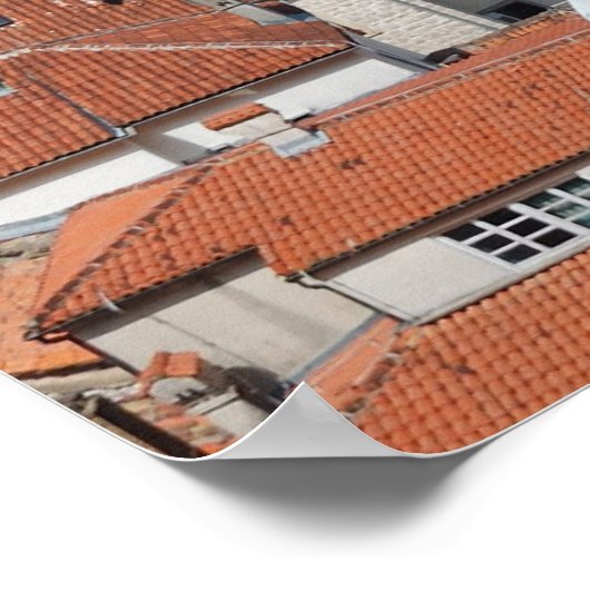 Kotor in Montenegro Poster (Ecke)