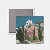 Kotor in Montenegro Square Magnet (Vorderseite/Rückseite)