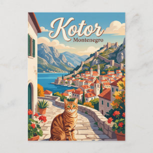 Kotor, Montenegro Montenegro Postkarte