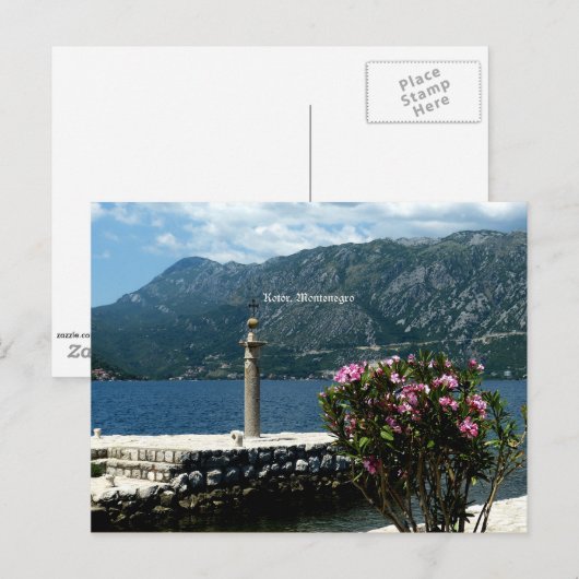 Kotor, Montenegro Postkarte (Vorne/Hinten)