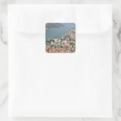 Kotor, Montenegro Quadratischer Aufkleber (Tasche)