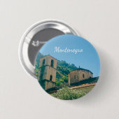 Kotor, Montenegro - Reiseandenken Button (Vorne & Hinten)
