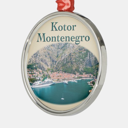 Kotor, Montenegro: Stari Grad Ornament Aus Metall (Links)