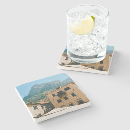 Kotor - Montenegro Steinuntersetzer (Seitenansicht)