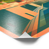 Kotor Montenegro Vintag Fotodruck (Ecke)