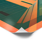 Kotor Montenegro Vintag Poster (Ecke)