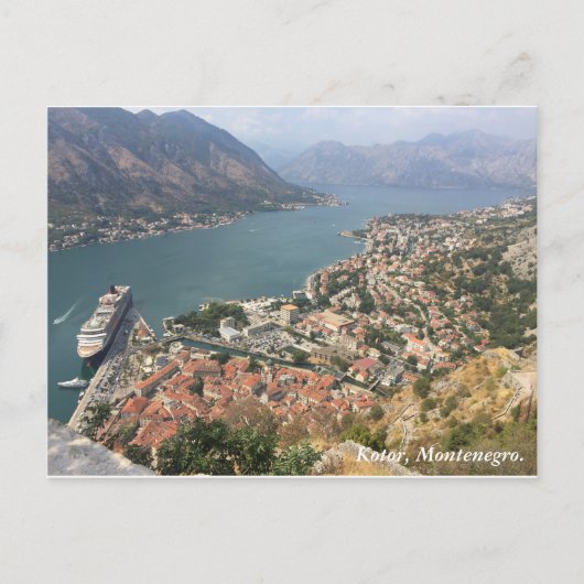 Kotor Postcard Postkarte (Vorderseite)