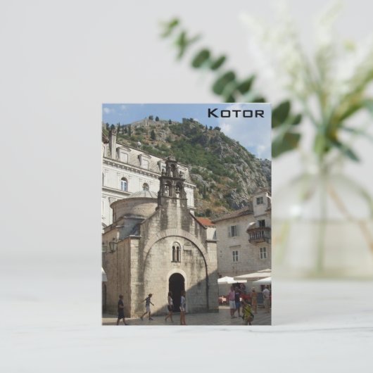 Kotor Postkarte (Stehend Vorderseite)