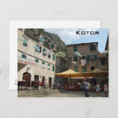 Kotor Postkarte (Vorne/Hinten)