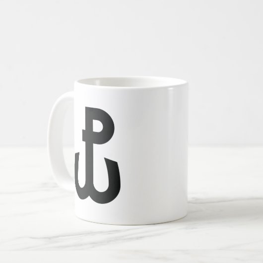 Kotwica Symbol Kaffeetasse (Vorderseite Links)