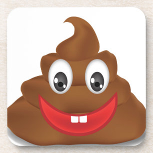 Kotz-Emojis Untersetzer