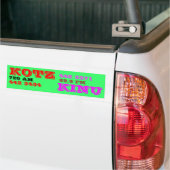 KOTZ KINU RADIO AUTOAUFKLEBER (Auf Lkw)