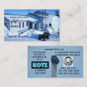 KOTZ RADIOkarten Visitenkarte (Vorne/Hinten)