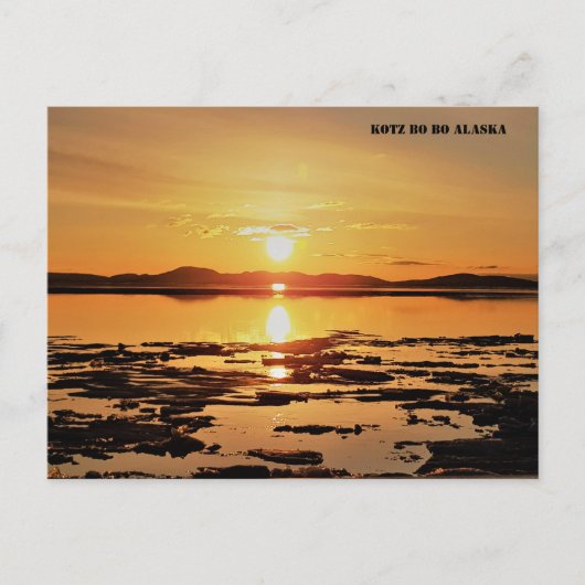 Kotzebue alaska postkarte (Vorderseite)