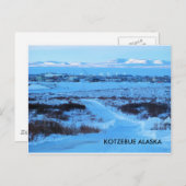 Kotzebue alaska postkarte (Vorne/Hinten)