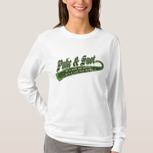 Kotzen Sie u. Snot "es ist nicht eine Tat"…. T-Shirt (Vorderseite)