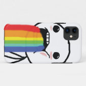 Kotzende Regenbogen Case-Mate iPhone Hülle (Rückseite (Horizontal))