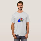 Kotzendes Clown-Shirt T-Shirt (Vorne ganz)