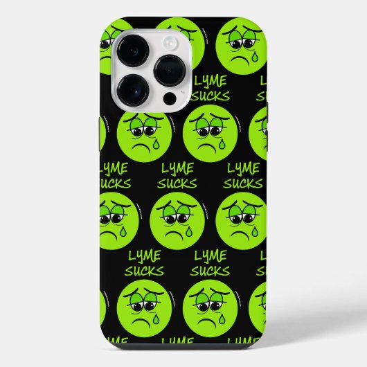 KOTZT...Lyme iPhone Hülle (Rückseite)