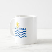 KOUFONISIA Griechenland, Sun Waves Kaffeetasse (Vorderseite Links)