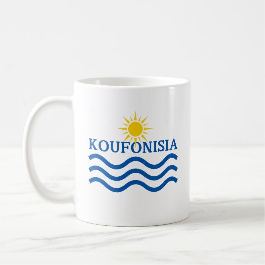 KOUFONISIA Griechenland, Sun Waves Kaffeetasse (Links)