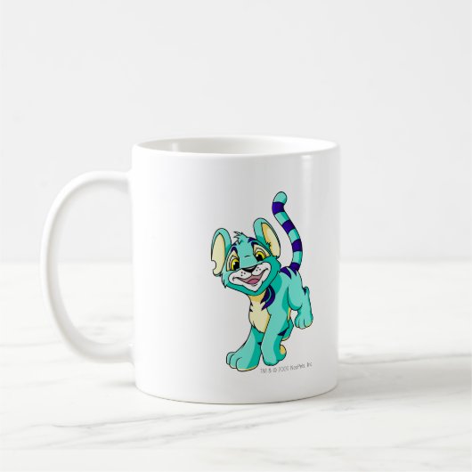 Kougra Blau Kaffeetasse (Links)