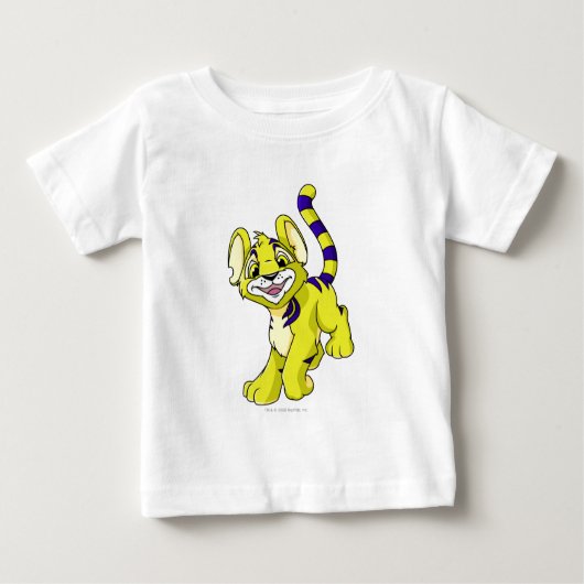 Kougra Gelb Baby T-shirt (Vorderseite)