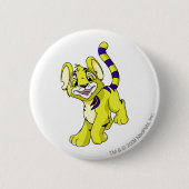 Kougra Gelb Button (Vorderseite)
