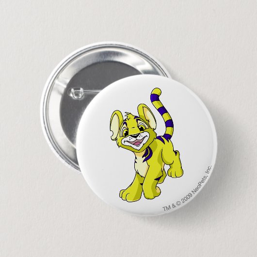 Kougra Gelb Button (Vorne & Hinten)