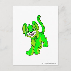 Kougra Glows Postkarte