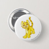 Kougra Gold Button (Vorne & Hinten)