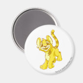 Kougra Gold Magnet (Vorderseite/Rückseite)