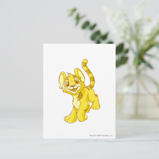 Kougra Gold Postkarte (Stehend Vorderseite)
